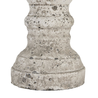 Elegant Stone Ceramic Column Candle Holder for Décor - Darlington's Décor
