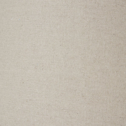 Elegant White Ceramic Ginger Jar Lamp With Linen Shade - Darlington's Décor