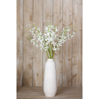 Elegant White Cymbidium Spray for Timeless Decor - Darlington's Décor