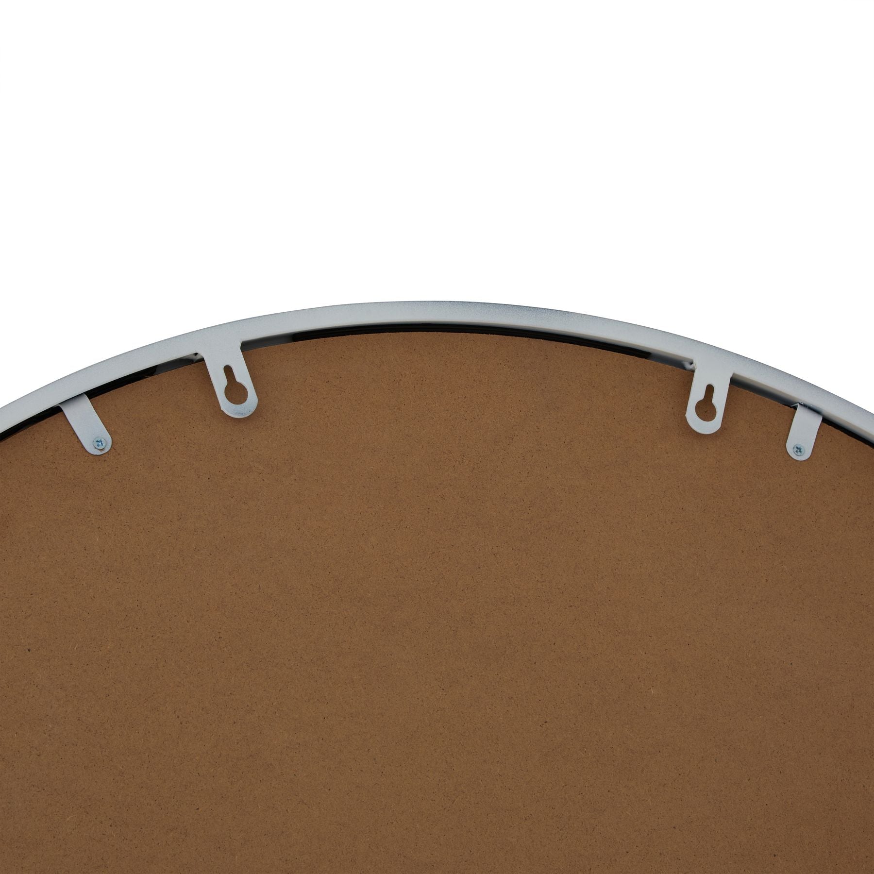 Elegant White Large Arched Window Mirror for Any Space - Darlington's Décor