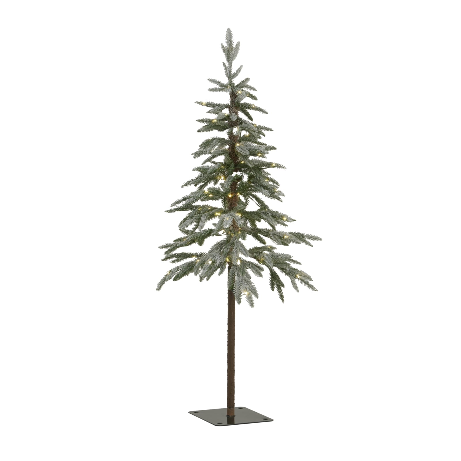 Enchanting Medium Snowy Woodland Pre - Lit 200 Led Christmas Tree - Darlington's Décor