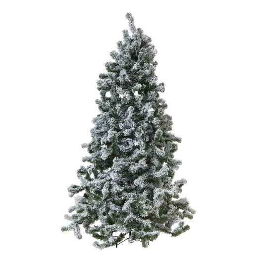 Extra Large Snowy Spruce Tree for Festive Elegance - Darlington's Décor