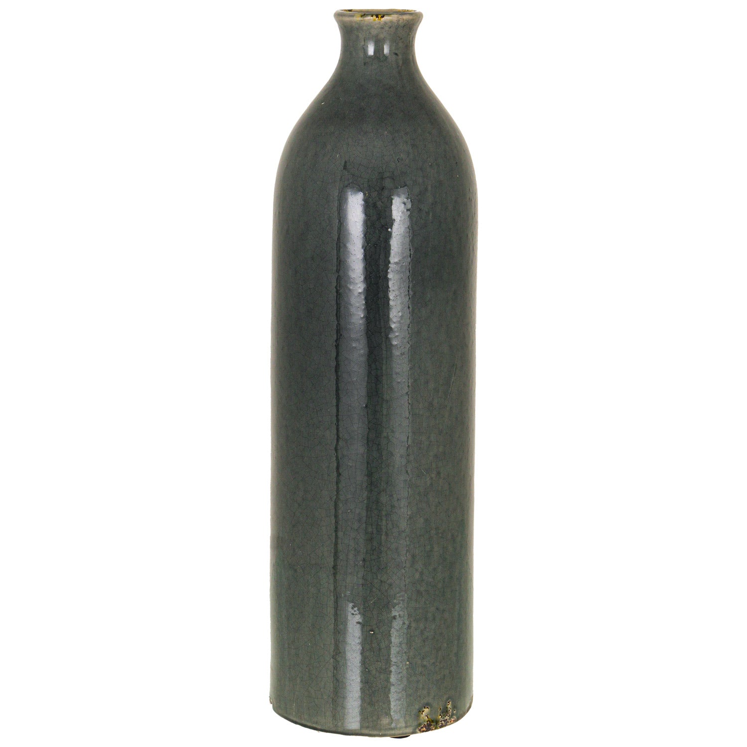 Garda Grey Glazed Gisela Vase for Modern Interiors - Darlington's Décor
