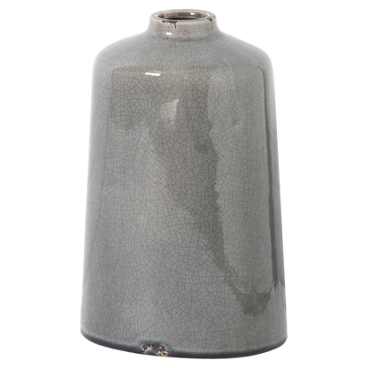 Garda Grey Glazed Liv Vase for Stylish Displays - Darlington's Décor