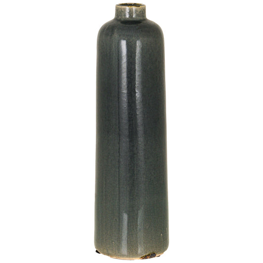 Garda Grey Glazed Raine Vase for Timeless Elegance - Darlington's Décor