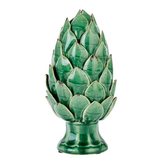 Globe Green Chianti Artichoke Ceramic Garden Accent - Darlington's Décor