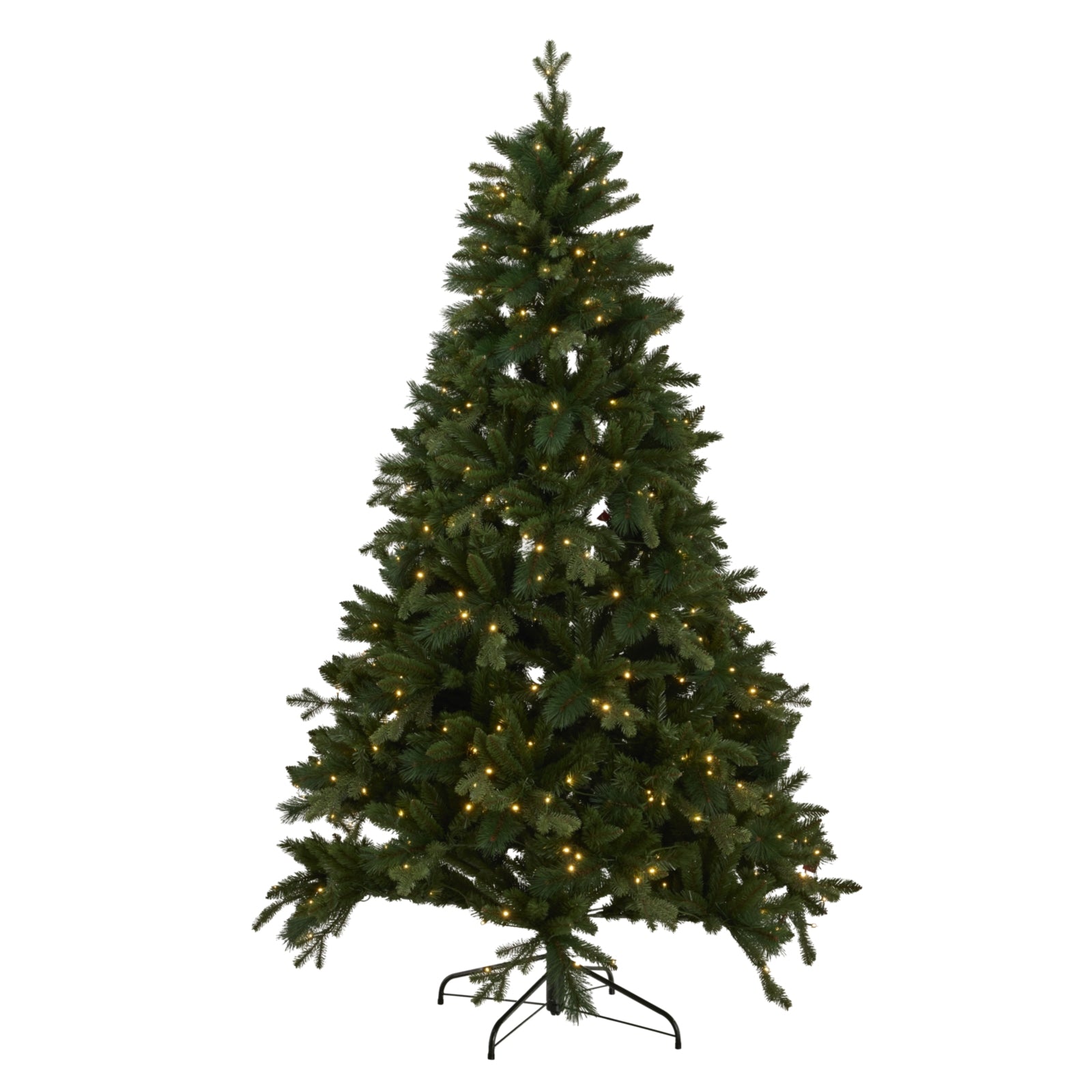 Green Forest Fir Pre - Lit 400L Led Christmas Tree Magic - Darlington's Décor
