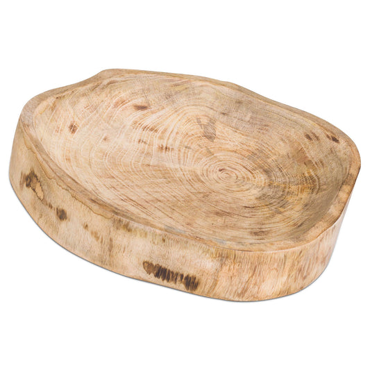 Hand Crafted Mango Wood Trinket Dish - Unique Charm - Darlington's Décor