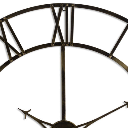 Large Antique Brass Large Skeleton Clock for Stunning Decor - Darlington's Décor