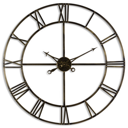 Large Antique Brass Large Skeleton Clock for Stunning Decor - Darlington's Décor