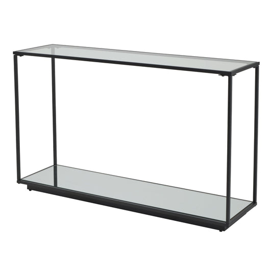 Elegant Lennox Black Framed Console with Sturdy Design Appeal - Darlington's Décor