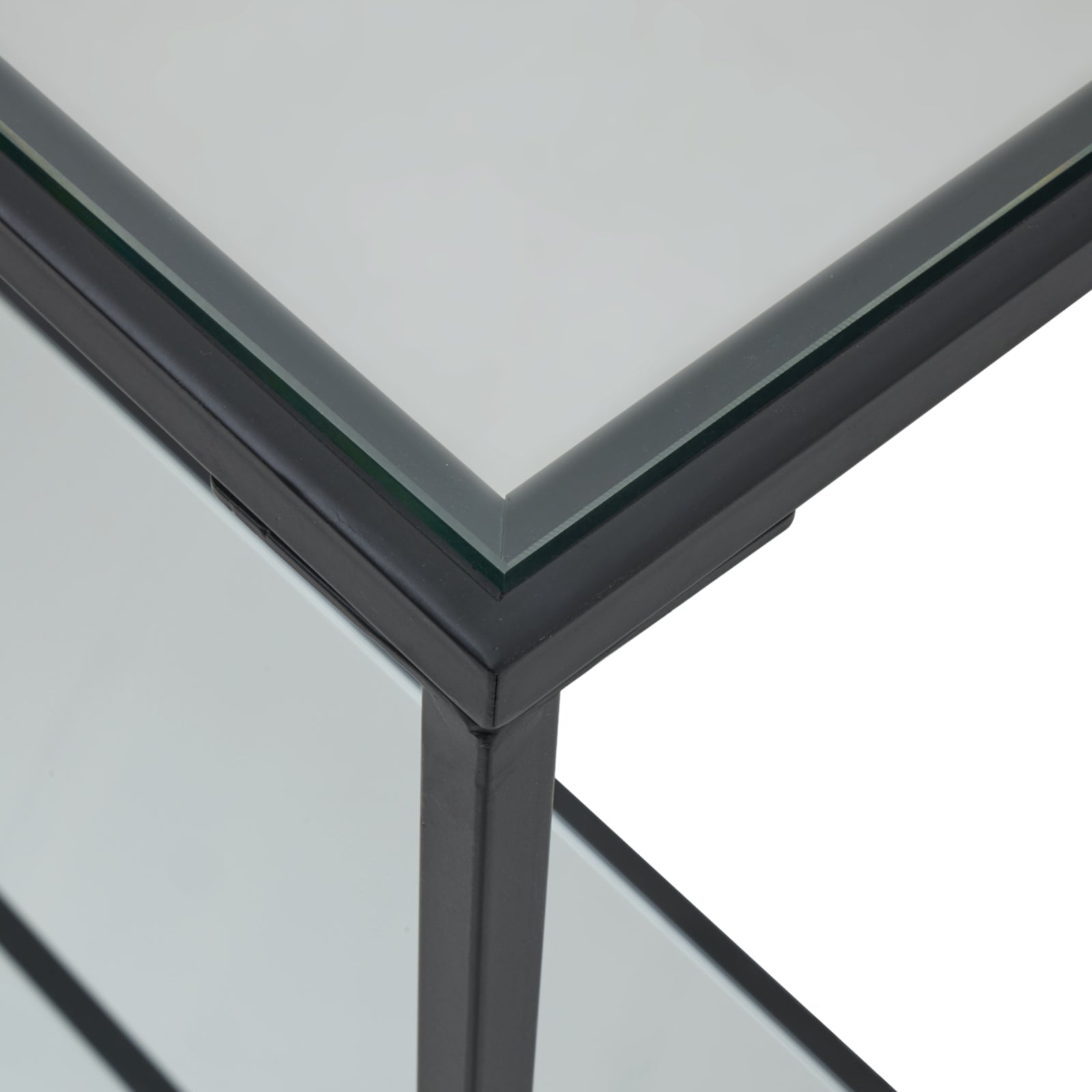 Elegant Lennox Black Framed Console with Sturdy Design Appeal - Darlington's Décor