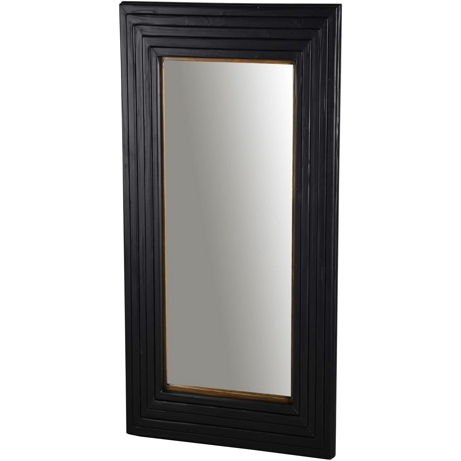 Lennox Black Wall Mirror for Modern Elegant Spaces - Darlington's Décor