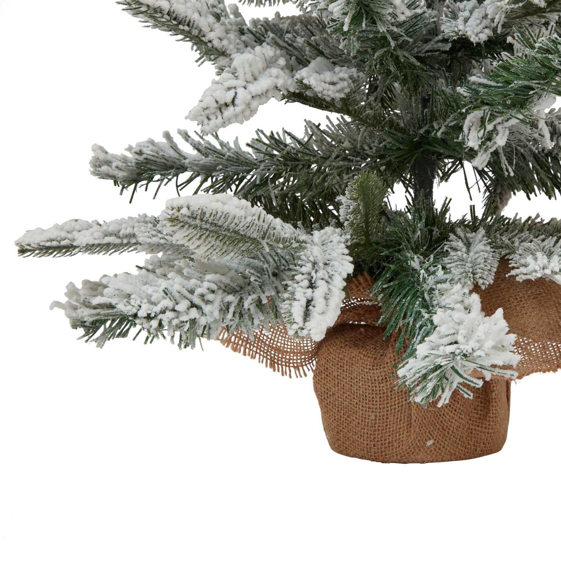 Lifelike Medium Snowy Spruce Tree for Festive Decor - Darlington's Décor