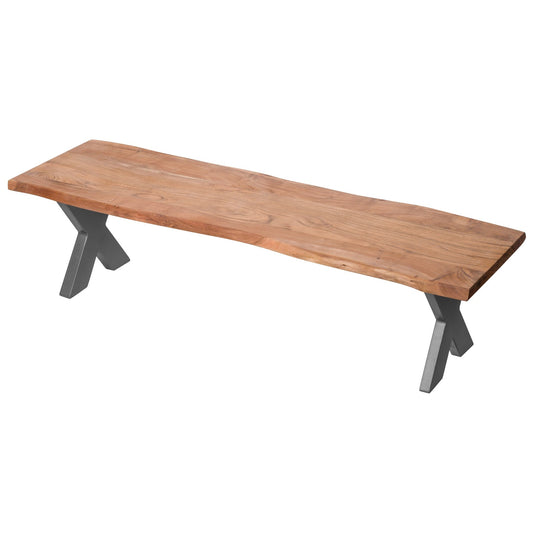 Stunning Live Edge Collection Bench With Unique Design Appeal - Darlington's Décor