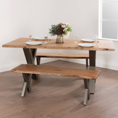 Stunning Live Edge Collection Dining Table for Timeless Elegance - Darlington's Décor