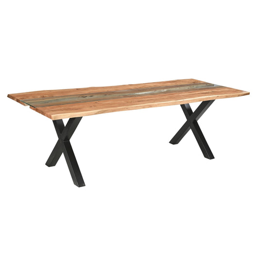 Stunning Live Edge Collection Large River Dining Table - Elevate Meals - Darlington's Décor