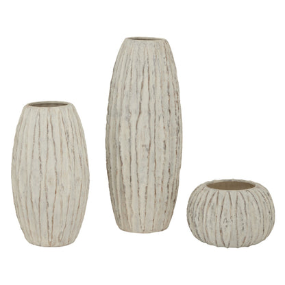 Lorenzo Tall Fin Vase: Modern Sculptural Elegance - Darlington's Décor