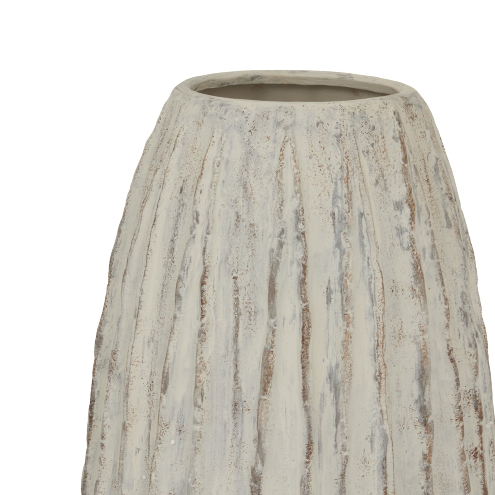 Lorenzo Tall Fin Vase: Modern Sculptural Elegance - Darlington's Décor