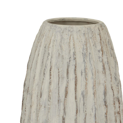 Lorenzo Tall Fin Vase: Modern Sculptural Elegance - Darlington's Décor