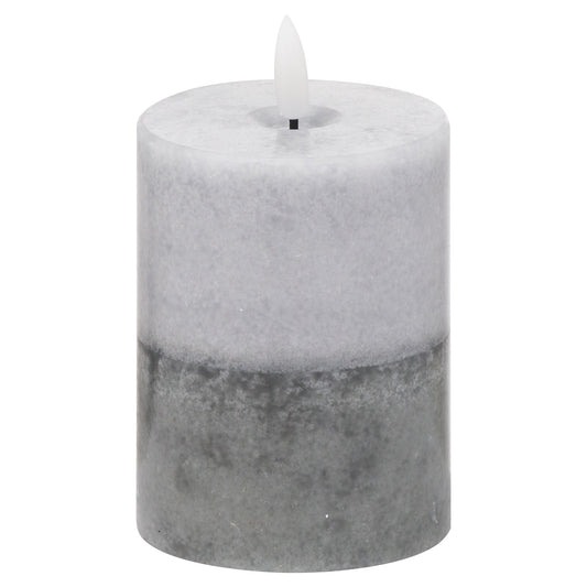 Luxe Collection Natural Glow 3x4 Stone LED Candle Beauty - Darlington's Décor
