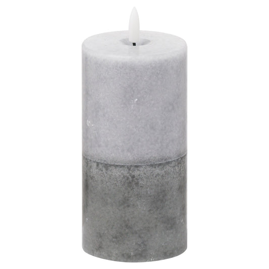 Luxe Collection Natural Glow 3x6 Stone LED Candle Elegance - Darlington's Décor