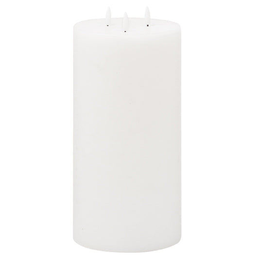 Luxe Collection Natural Glow 6x12 LED White Candle Decor - Darlington's Décor