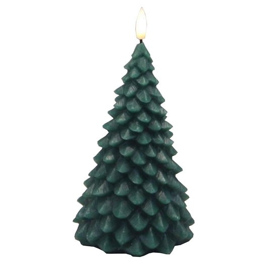 Luxe Collection Natural Glow Green Tree LED Wax Candle - Darlington's Décor