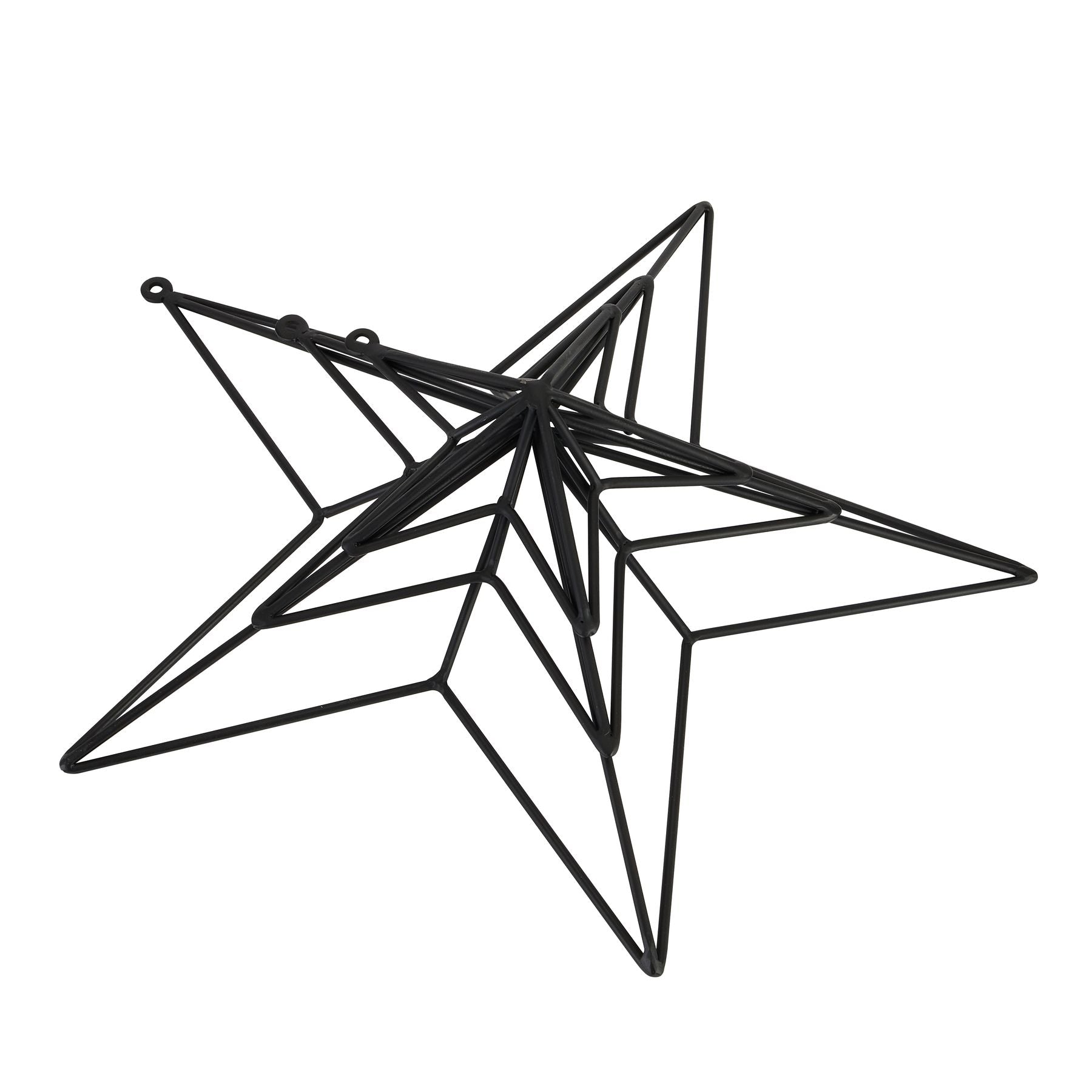 Matt Black Convexed Star Frame for Modern Décor - Darlington's Décor