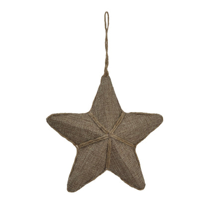 Medium Jute Hanging Star for Rustic Home Décor - Darlington's Décor