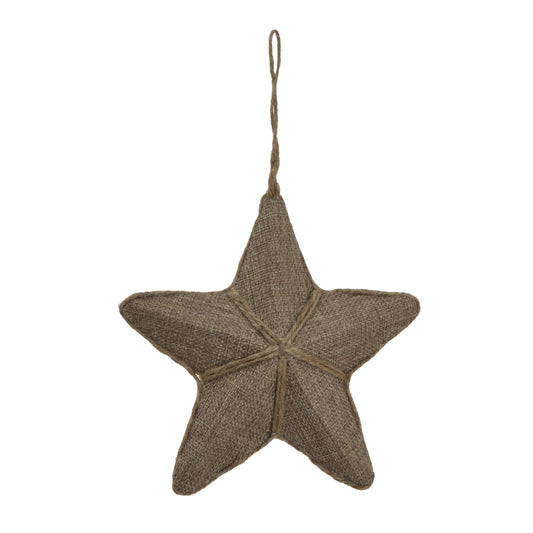 Medium Jute Hanging Star for Rustic Home Décor - Darlington's Décor