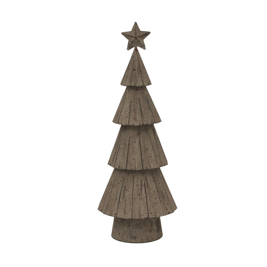 Medium Rustic Bough Tree With Star – Timeless Décor - Darlington's Décor
