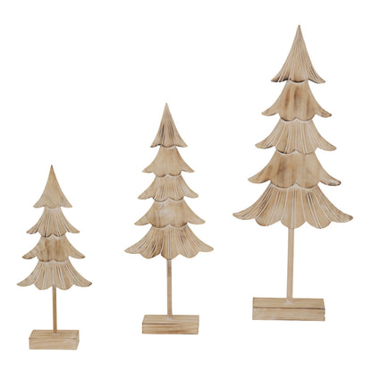 Medium Rustic Fir Tree On Stand for Timeless Decor - Darlington's Décor