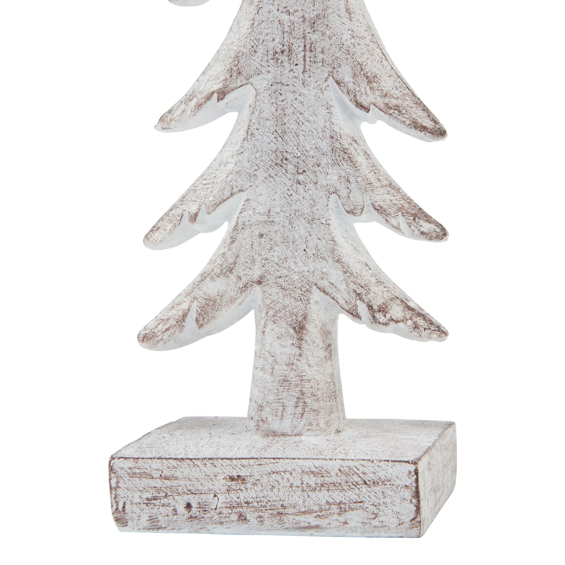 Medium Snowy Forest Tree Sculpture for Winter Decor - Darlington's Décor