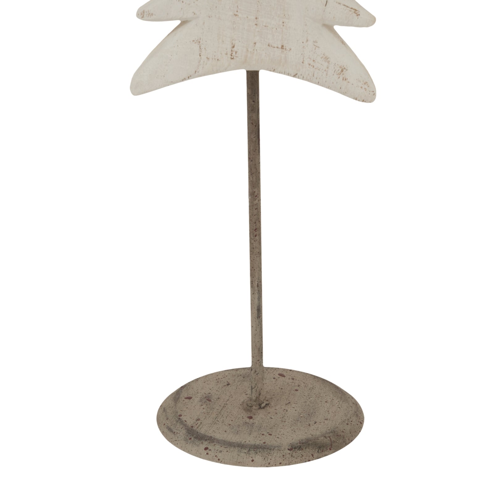 Medium Whitewashed Tall Tree On Stand for Stylish Decor - Darlington's Décor