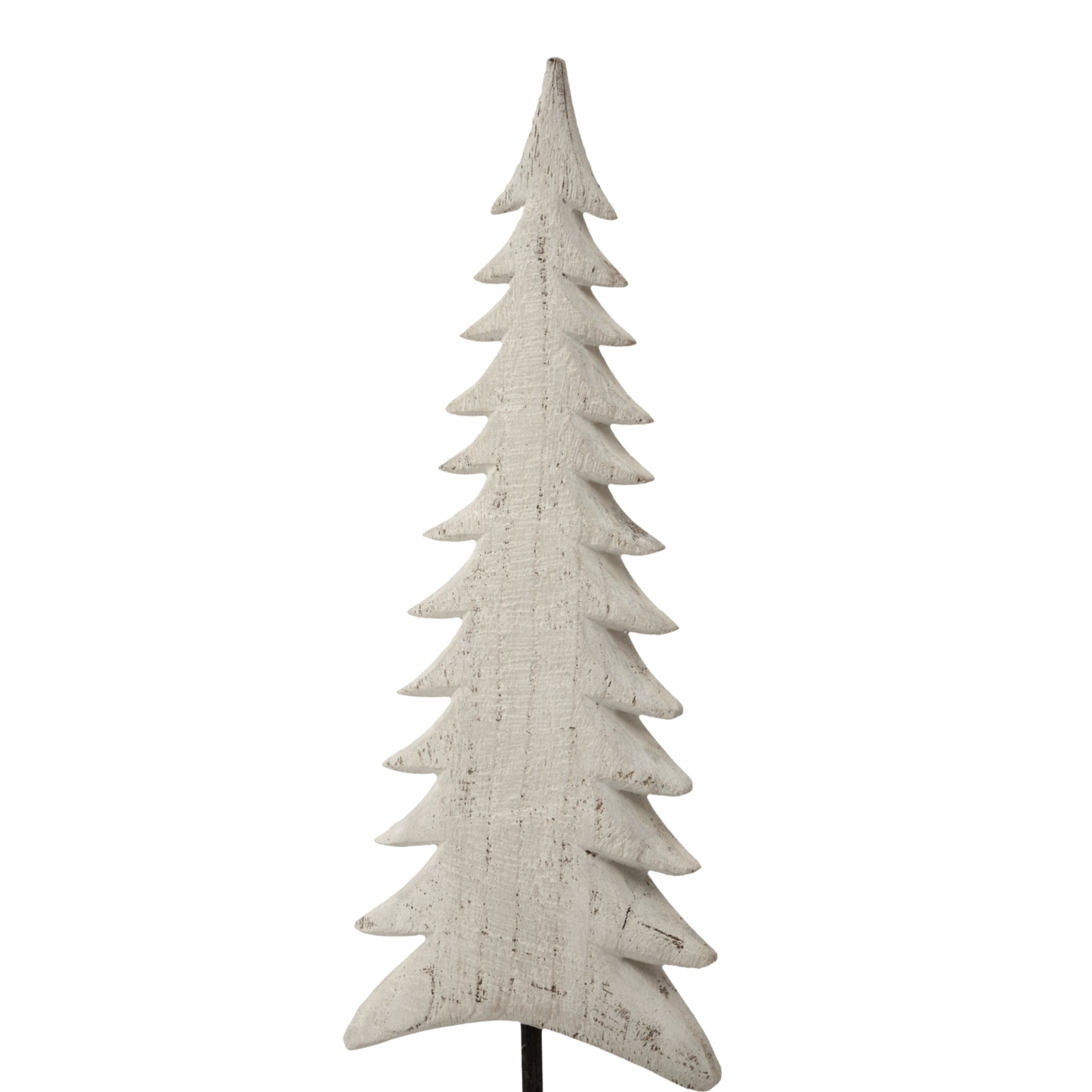 Medium Whitewashed Tall Tree On Stand for Stylish Decor - Darlington's Décor