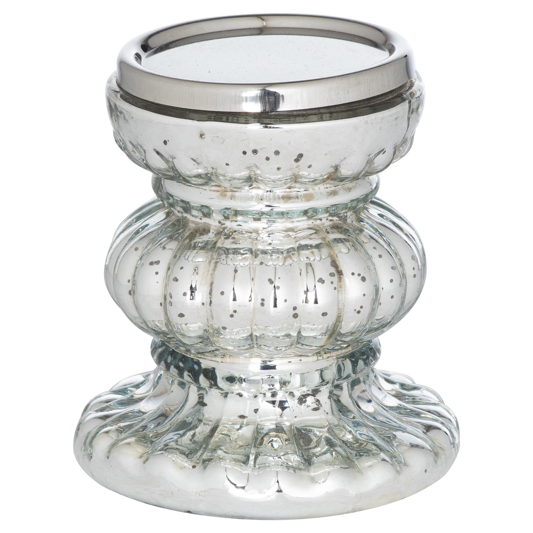 Mercury Effect Bonbon Medium Candle Holder for Chic Décor - Darlington's Décor