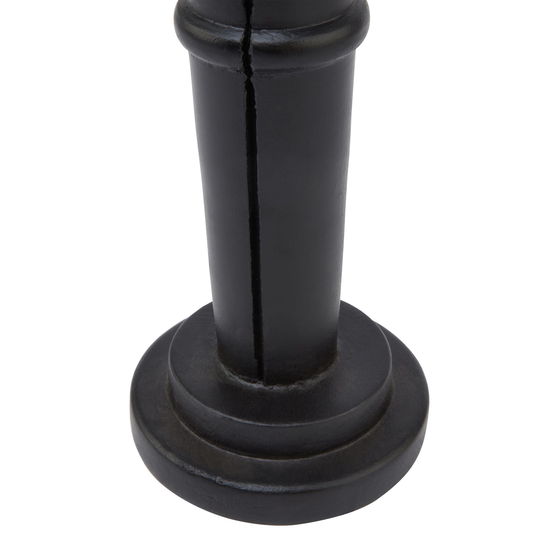 Minimalist Black Wooden Large Nutcracker Decoration Artistry - Darlington's Décor