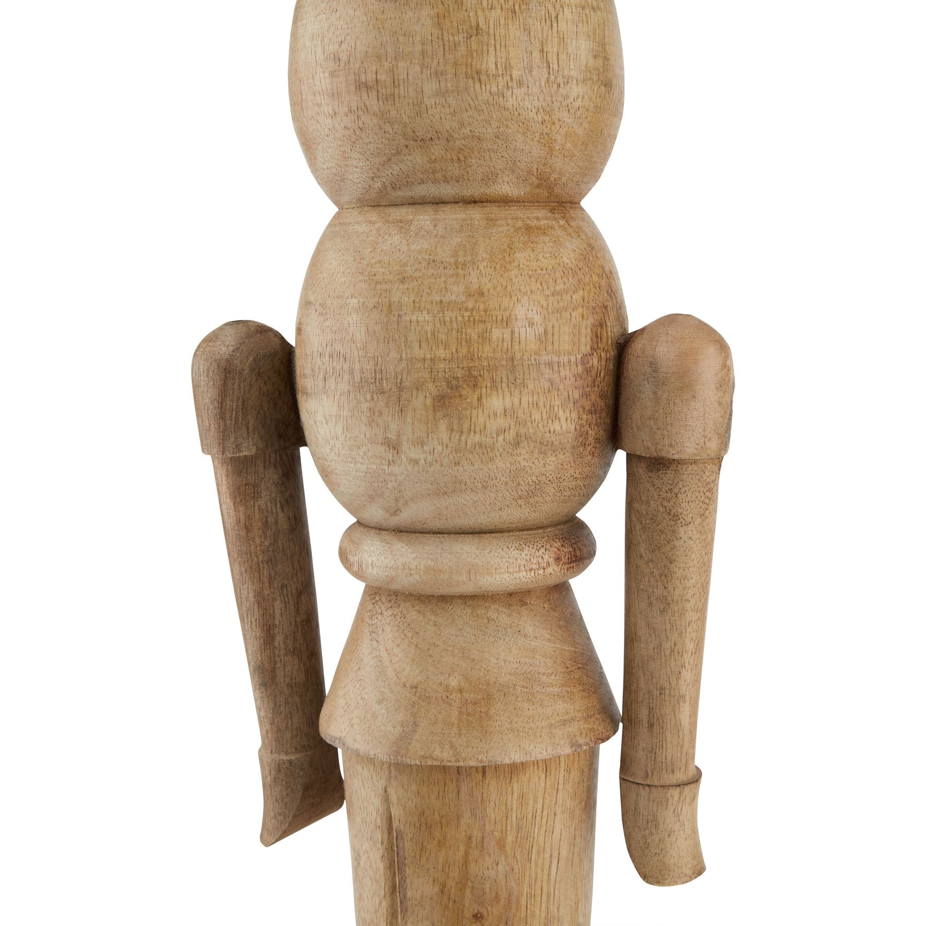 Natural Large Nutcracker Decoration for Festive Elegance - Darlington's Décor