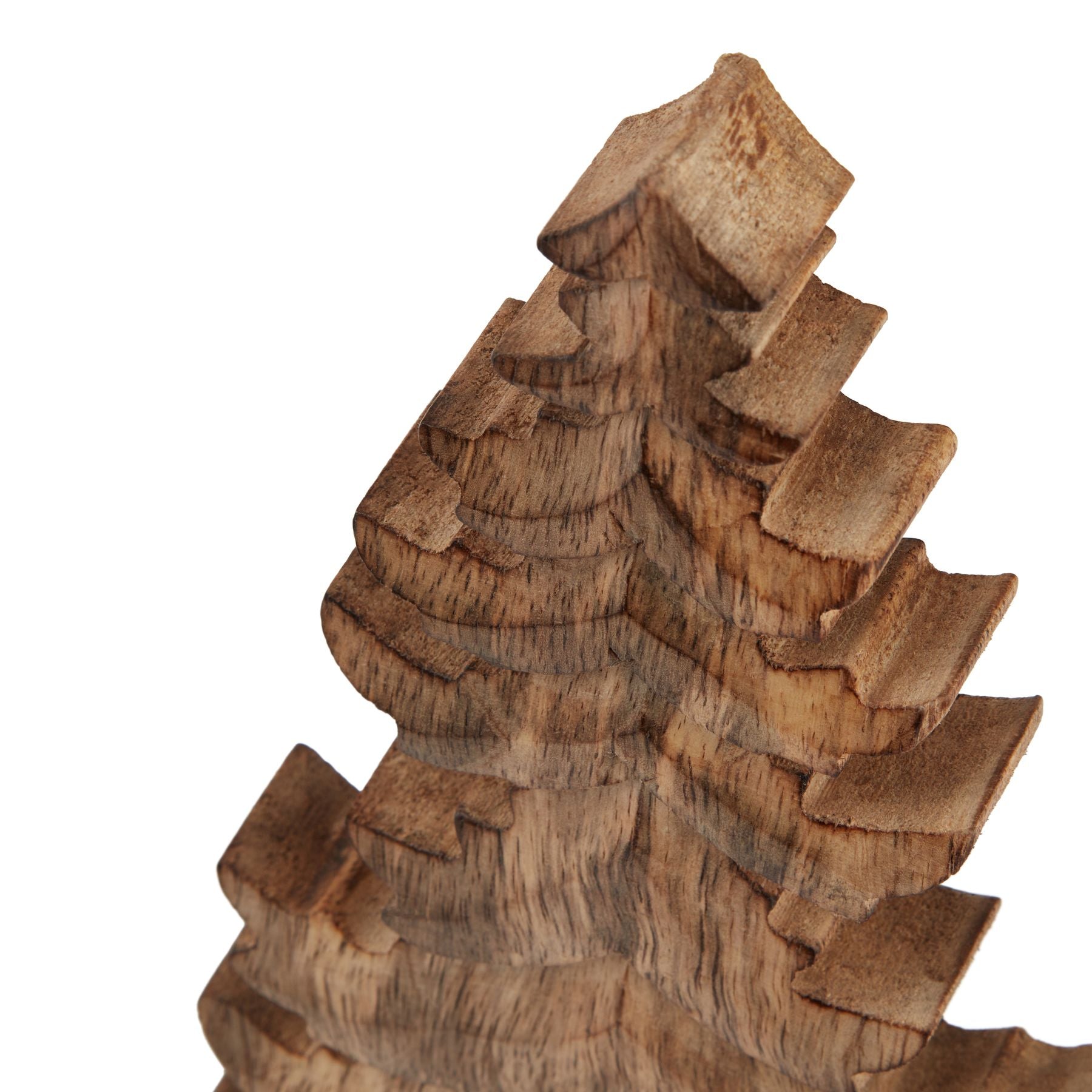 Natural Wooden Christmas Tree with Rustic Charm - Darlington's Décor