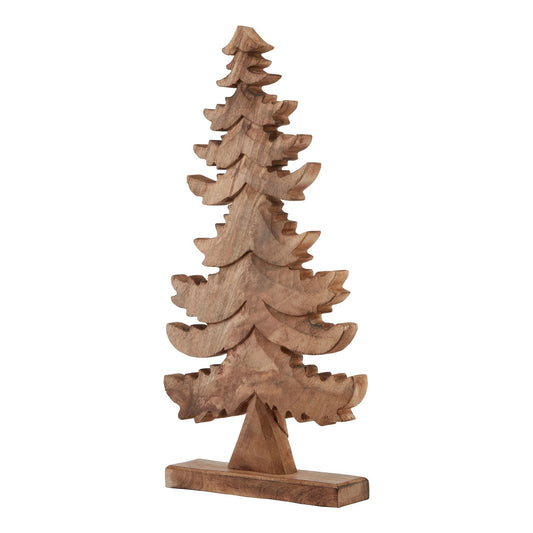 Natural Wooden Large Christmas Tree for Rustic Decor - Darlington's Décor