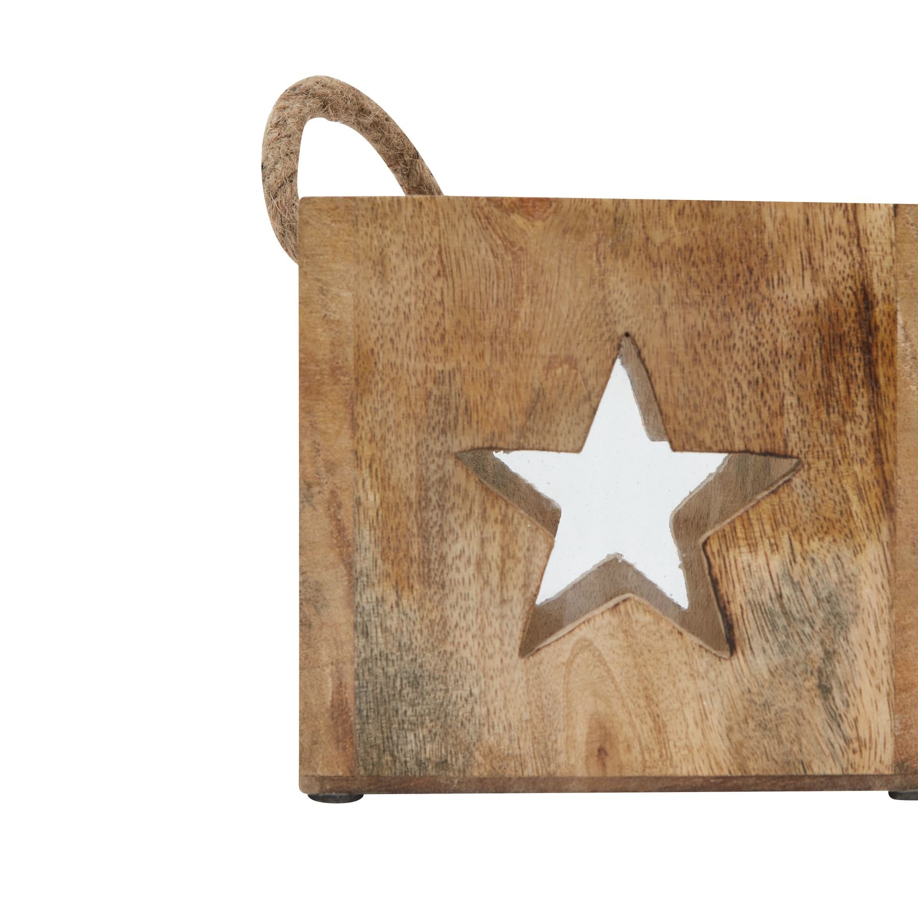 Natural Wooden Star Tealight Candle Holder for Cozy Decor - Darlington's Décor