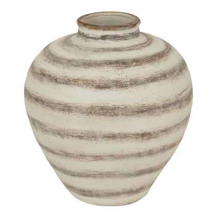 Ravello Large Stripe Amfora Vase for Elegant Displays - Darlington's Décor