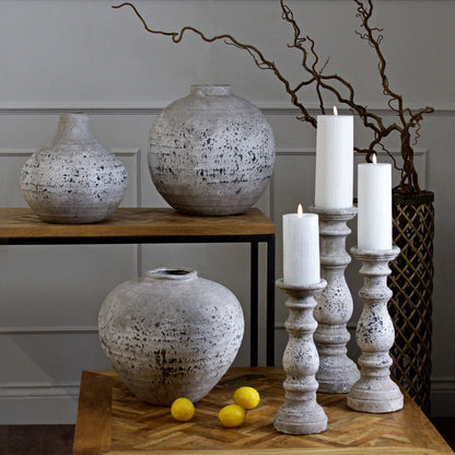 Regola Stone Ceramic Vase for Modern Natural Decor - Darlington's Décor