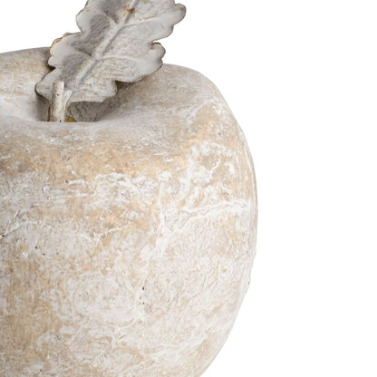 Rustic Elegance Stone Apple (Medium) for Chic Decor - Darlington's Décor