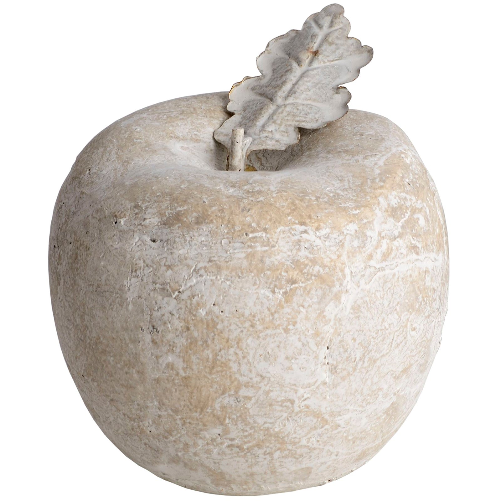 Rustic Elegance Stone Apple (Medium) for Chic Decor - Darlington's Décor