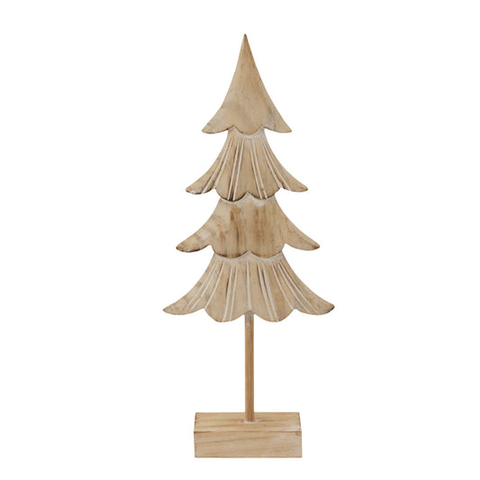 Rustic Fir Tree On Stand for Timeless Decor - Darlington's Décor