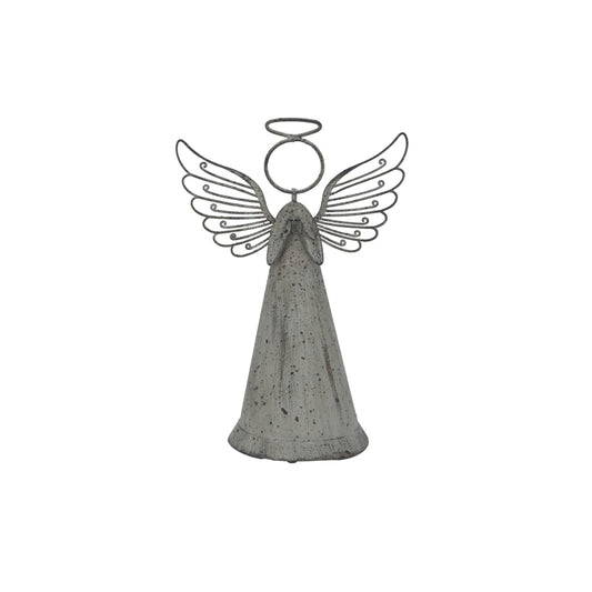 Rustic Metal Standing Angel for Timeless Home Décor - Darlington's Décor