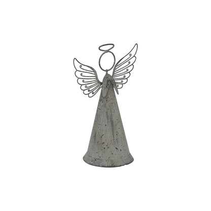 Rustic Metal Standing Angel for Timeless Home Décor - Darlington's Décor