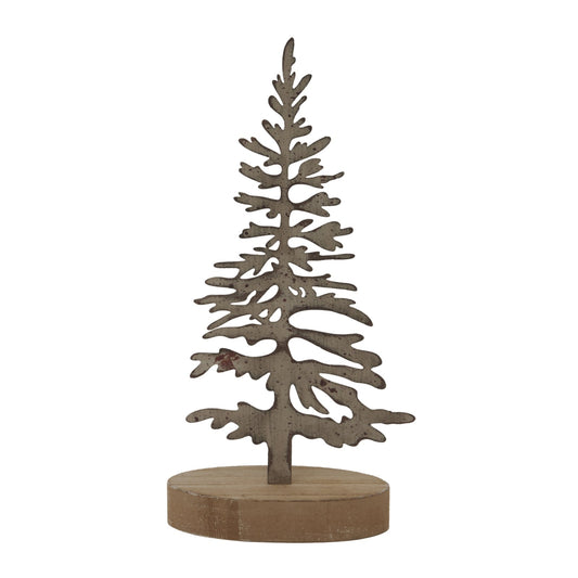 Rustic Silhouette Tree On Stand for Timeless Elegance - Darlington's Décor